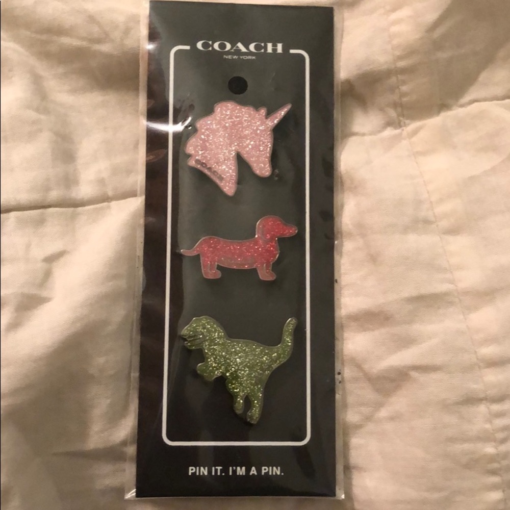 Coach pins